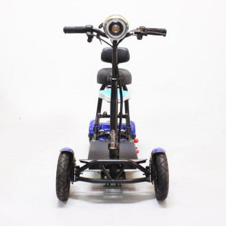 Электротрицикл Green Camel Кольт 510 (36V 10Ah 2x250W) синий