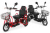 Электротрицикл Transporter PRO Li-Ion красный