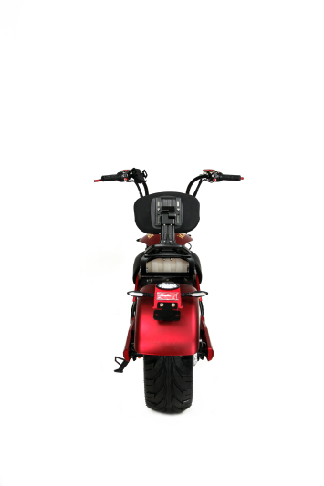 Электрический скутер Ikingi Chopper красный 