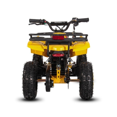 Детский электроквадроцикл WHITE SIBERIA SNEG MINI YELLOW 1000W