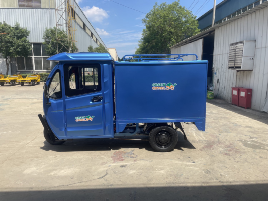 Трицикл грузовой GreenCamel Тендер E1500 (60V 1200W) кабина, BOX, понижающая 