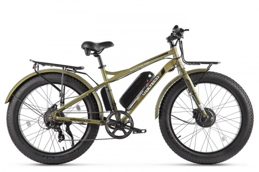 Электрофэтбайк VOLTECO BIGCAT DUAL NEW, хаки