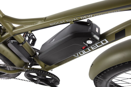 Электрофэтбайк VOLTECO BIGCAT DUAL NEW, хаки