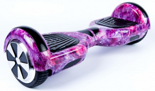 Гироскутер Smart Balance Wheel 6.5 дюймов, розовый космос