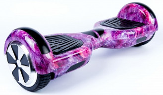 Гироскутер Smart Balance Wheel 6.5 дюймов, розовый космос