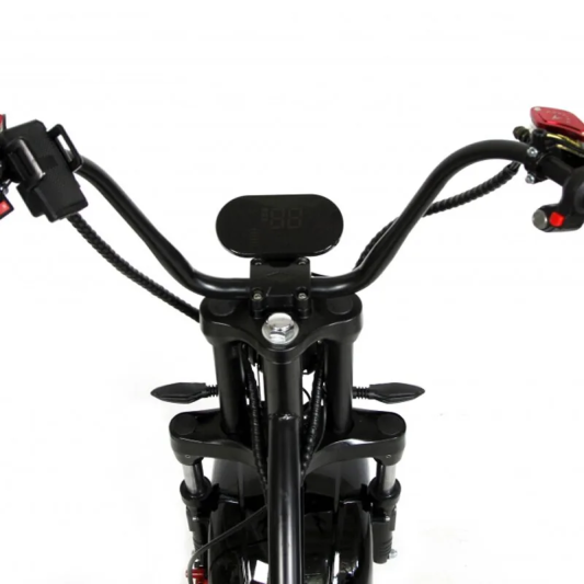 Трехколесный электроскутер Ikingi M6 Pro Trike черный