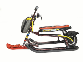 Детский электроснегокат Cityroller C1 (SnowDrive), красный