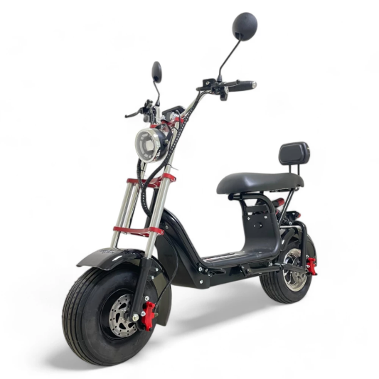 Электроскутер Wolong C3 PRO 1000W 15AH