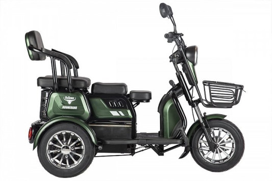 Электротрицикл Rutrike Бумеранг, черный
