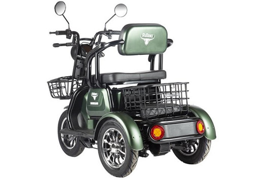 Электротрицикл Rutrike Бумеранг, черный