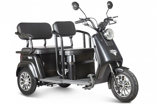 Электротрицикл Rutrike Топик, черный