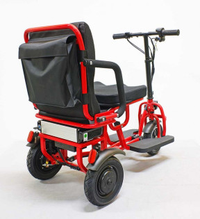 Электротрицикл GreenCamel Кольт V700 15Ah, красный